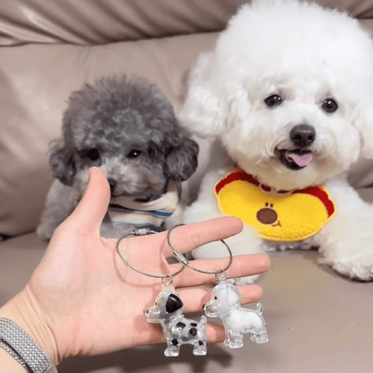 Cherished Dog Memory Keychain - Pawfy