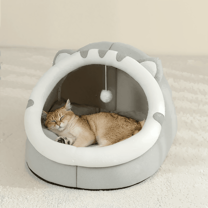 Cozy Cave Cat House - Pawfy