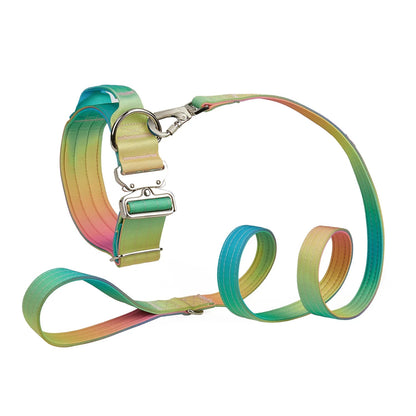 Gradient Dog Collar & Leash - Pawfy