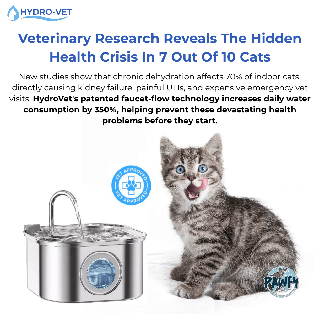 HydroVet™ | Cat Hydration Fountain - Pawfy