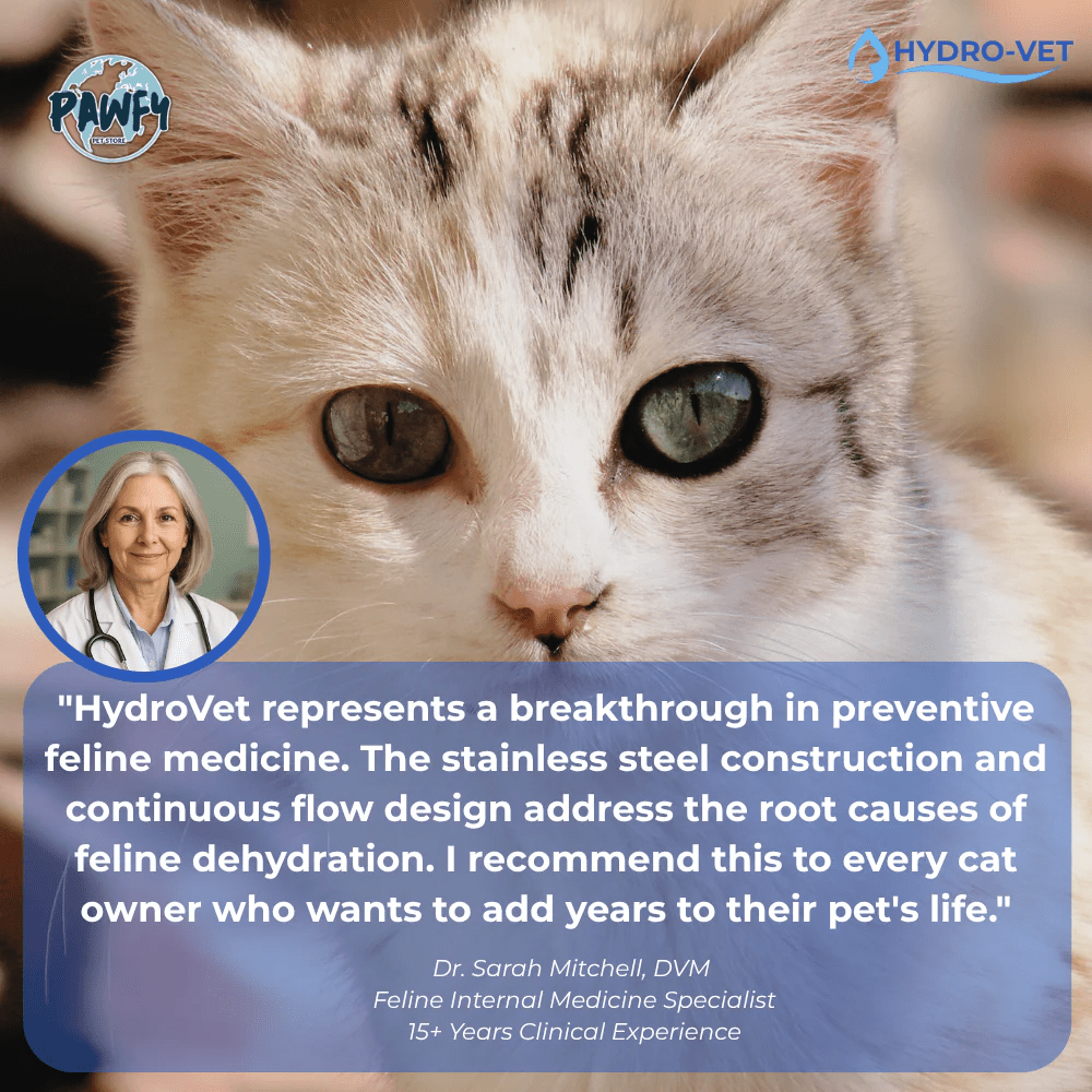 HydroVet™ | Cat Hydration Fountain - Pawfy