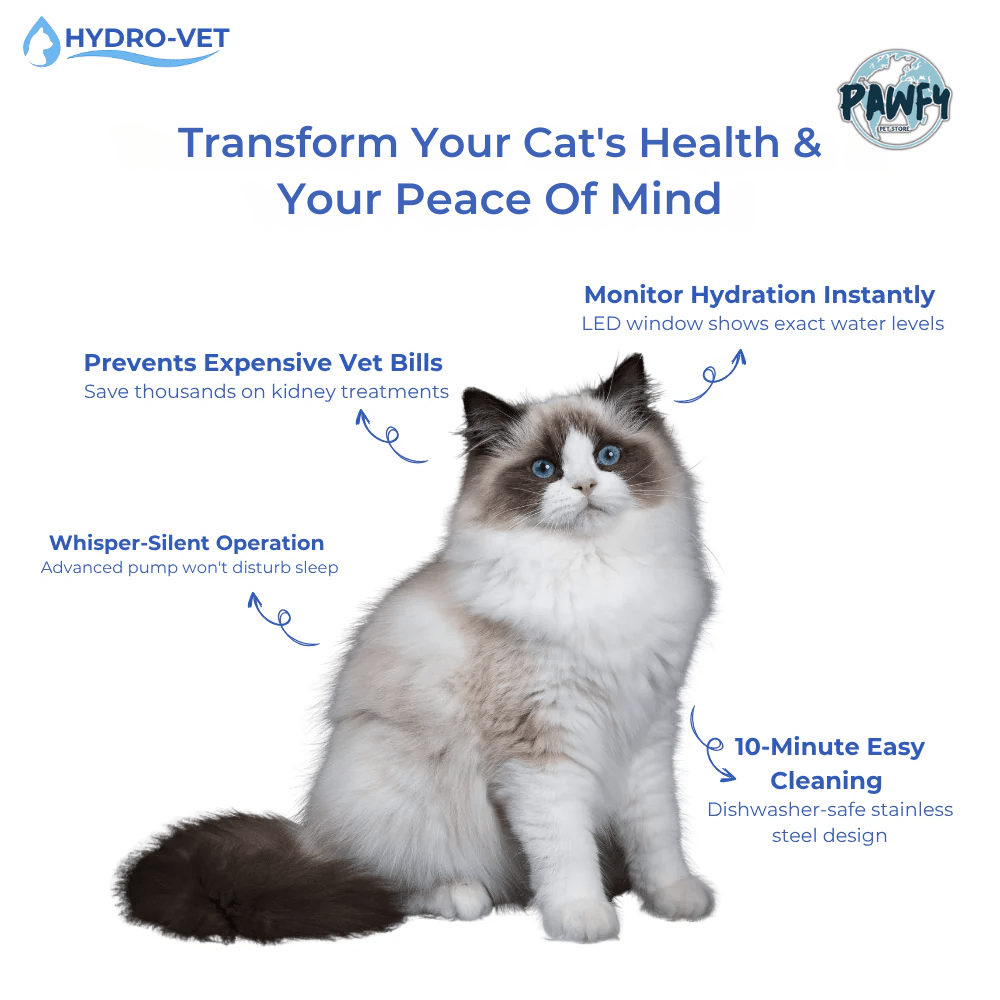 HydroVet™ | Cat Hydration Fountain - Pawfy