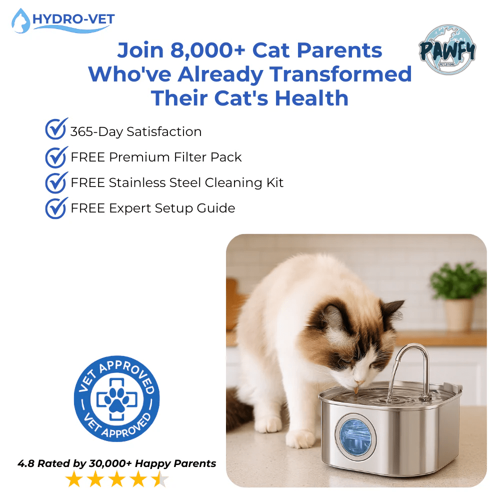 HydroVet™ | Cat Hydration Fountain - Pawfy