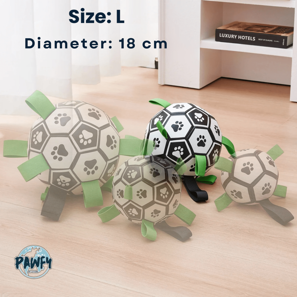 Pawfy Durable Doggie Ball - Pawfy