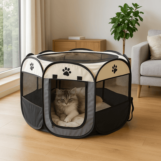 Portable Pet Tent Haven - Pawfy