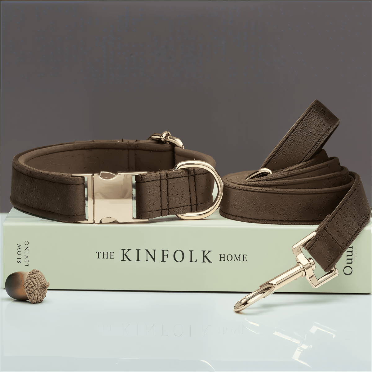 Premium Velvet Pet Collar Leash - Pawfy