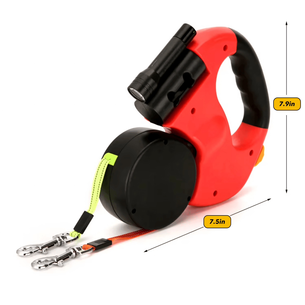 PupPilot™ - 2 in 1 Leash with Light - Pawfy