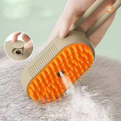 Steam Pet Grooming Brush - Pawfy