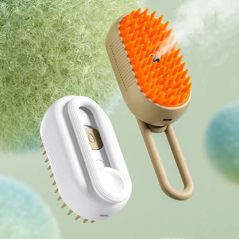 Steam Pet Grooming Brush - Pawfy